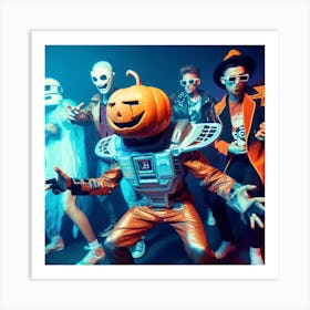 Halloween Party 4 Art Print