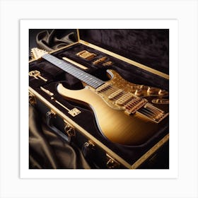 Six Strings made 4 A Prince Art Print