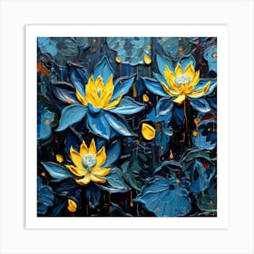 Lotus Flower 27 Art Print