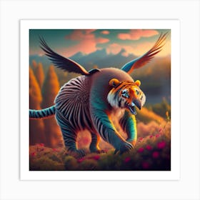 Animal diversity Art Print