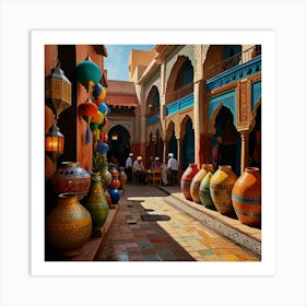 Kasbah Of Marrakech Art Print