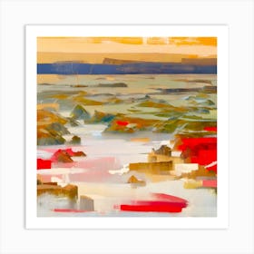 Abstract Seascape Art Print