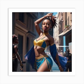 Afrofuturism Art Print