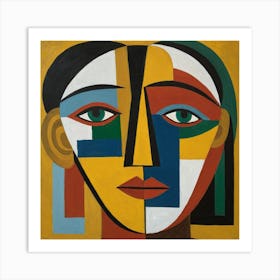 Face Of A Woman Art Print