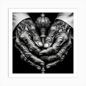 Hands Of The Saints Art Print