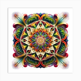 Mandala 104 Art Print