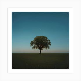 Lone Tree Art Print