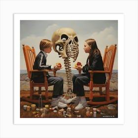 Conversations with Mortality Art Print