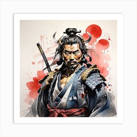 Samurai Warrior 2 Art Print