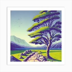 Lone Tree Art Print