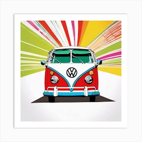 Vw Bus 8 Art Print