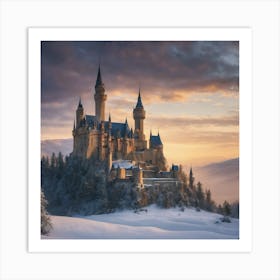 Disney Castle Art Print