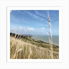 View From The Top Of A Hill Art Print