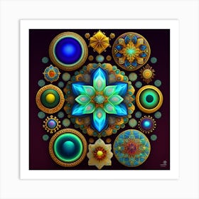 Fractal Art Art Print