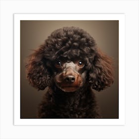 Poodle Art Print