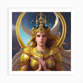 Goddess of Utopia  Art Print