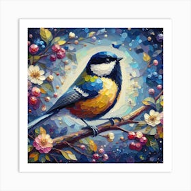 Bird Tit 4 Art Print