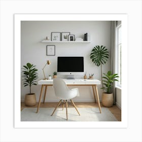 Home Office 19 Art Print