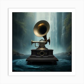 Gramophone 3 Art Print