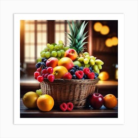 Fruit Basket 6 Art Print