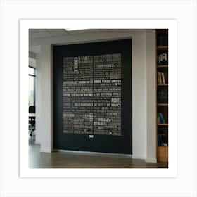 Office Wall Art Art Print