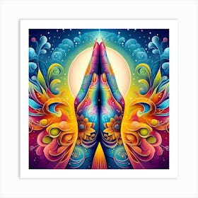 Psychedelic Art 7 Art Print