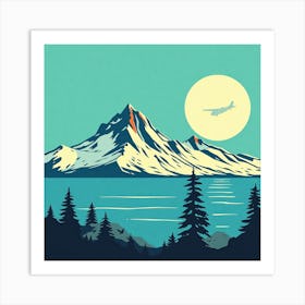 Mountain Landscape Art Print