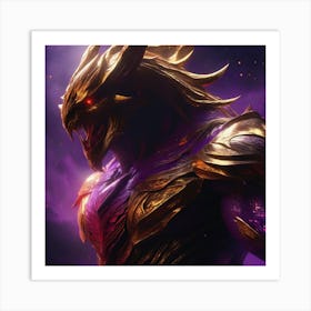 Demon In League Of Legends Art Print