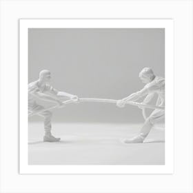 Tug Of War 1 Art Print