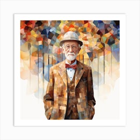 Portrait Of A Man 1 Art Print