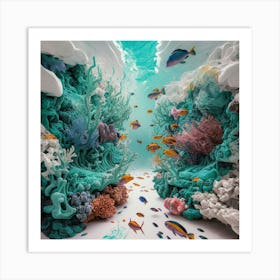 Coral Reef Art Print