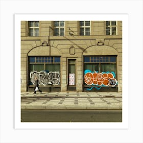 Czech Streets Art Print