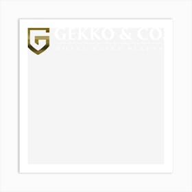 Gekko And Co Art Print