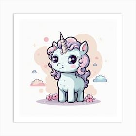 Little Unicorn 14 Art Print