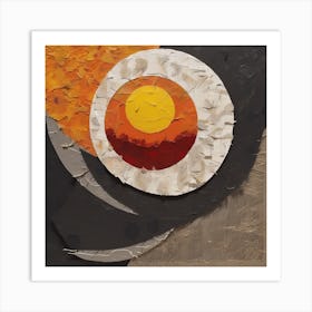 An Abstract Sun One Art 6 Art Print