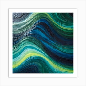 Ethereal Currents Art Print