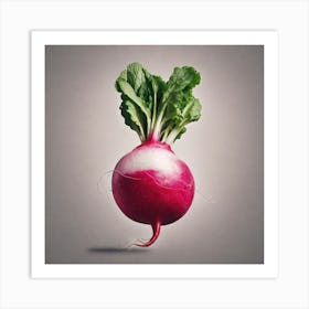 Radish 34 Art Print