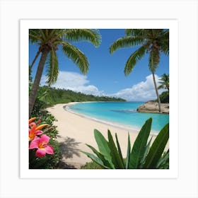 Tropical Art Print