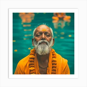 Hindu Indian Monk Art Print