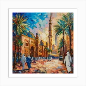 Islamic City Art Print