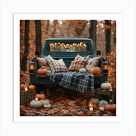 Autumn In The Woods Art Print