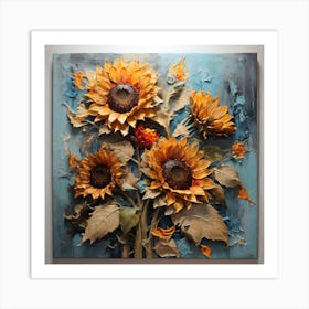 Sunflowers 4 Art Print