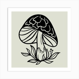 Mushroom Art Print