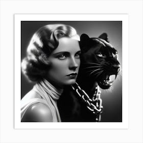 Vanity Fair Hollywood arte digitale .I.A. Art Print