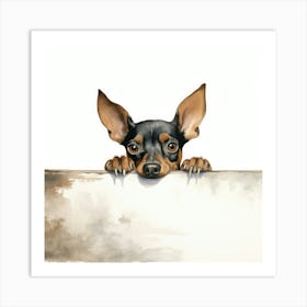 Pinscher Art Print