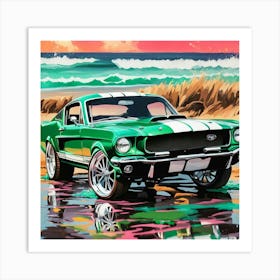 Ford Mustang 1 Art Print