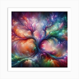 Binary Tree Art Print