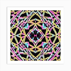 Psychedelic Mandala 29 Art Print