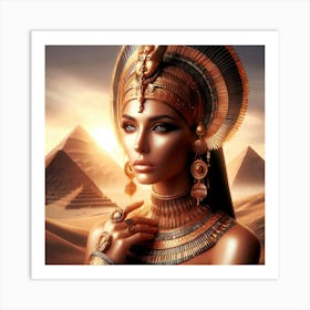 Cleopatra Portrait Artwork 106 Art Print