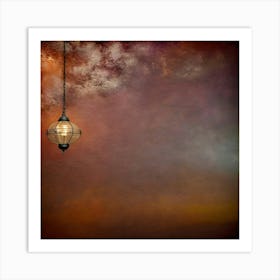 Lamp In The Sky Art Print